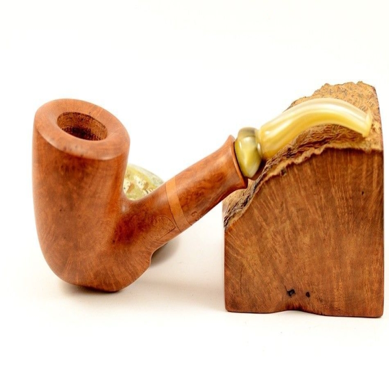 Hygrocool Smoking Pipe Greek Briar 9mm Filter Model 627A