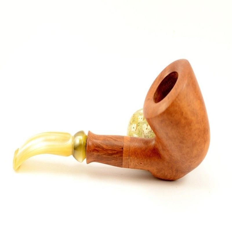 Hygrocool Smoking Pipe Greek Briar 9mm Filter Model 627A