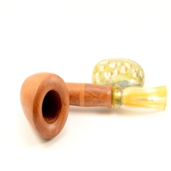 Hygrocool Smoking Pipe Greek Briar 9mm Filter Model 627A