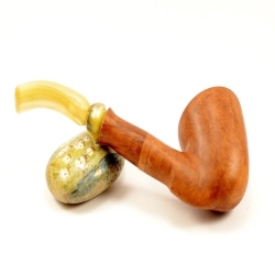 Hygrocool Smoking Pipe Greek Briar 9mm Filter Model 627A
