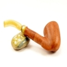 Hygrocool Smoking Pipe Greek Briar 9mm Filter Model 627A