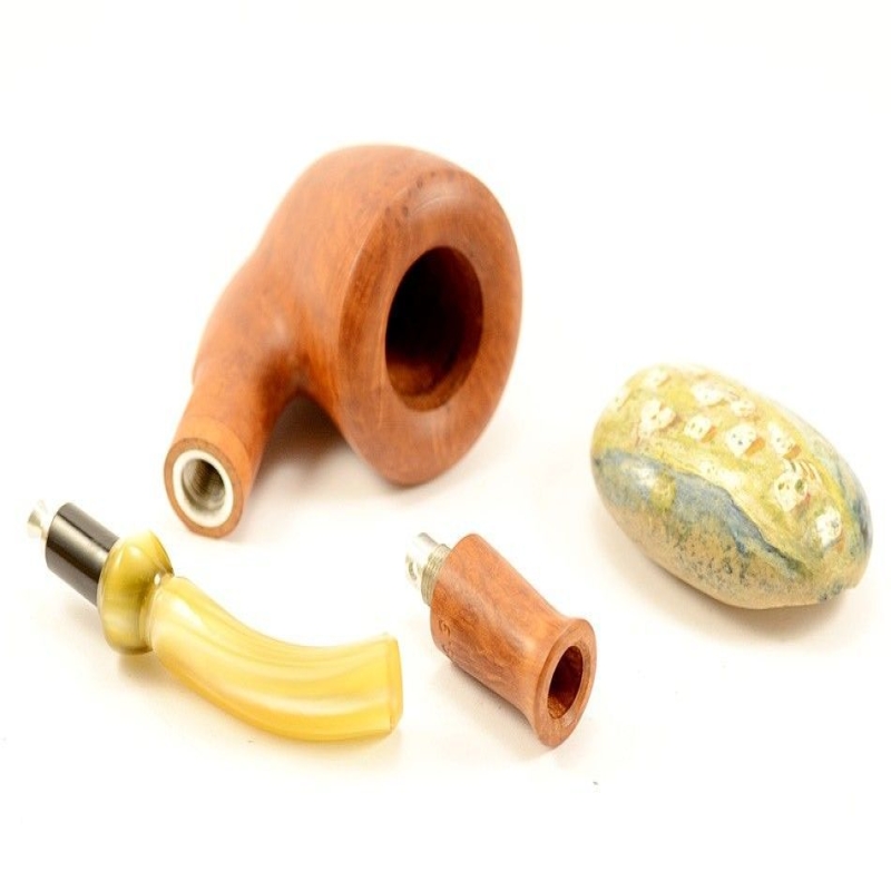 Hygrocool Smoking Pipe Greek Briar 9mm Filter Model 627A