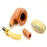 Hygrocool Smoking Pipe Greek Briar 9mm Filter Model 627A