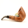 Hygrocool Smoking Pipe Greek Briar 9mm Filter Model 628C