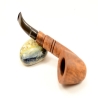 Hygrocool Smoking Pipe Greek Briar 9mm Filter Model 628C