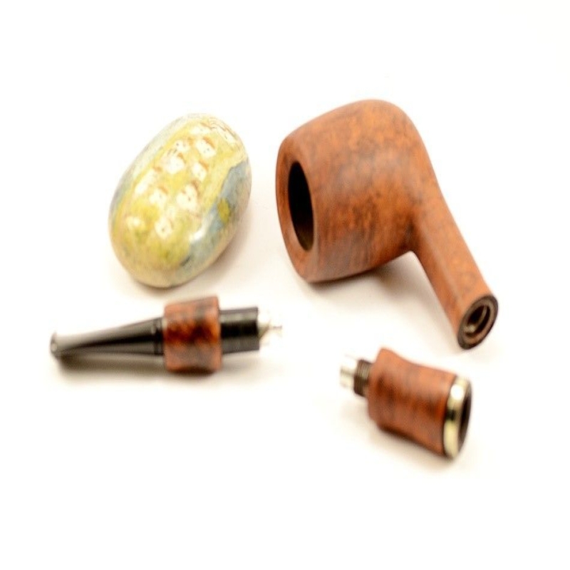 Hygrocool Smoking Pipe Greek Briar 9mm Filter Model 632C