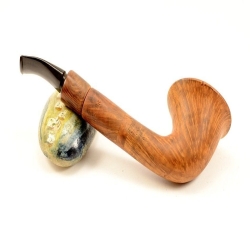 Hygrocool Calabash Smoking Pipe Greek Briar 9mm Filter Model 642B