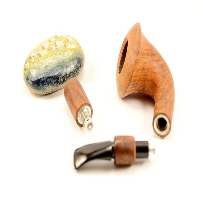 Hygrocool Calabash Smoking Pipe Greek Briar 9mm Filter Model 642B