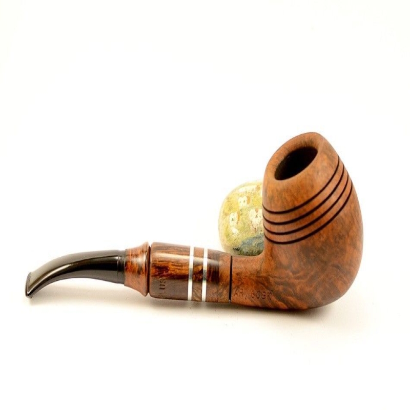 Hygrocool Smoking Pipe Greek Briar 9mm Filter Model 603C