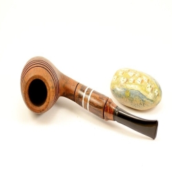 Hygrocool Smoking Pipe Greek Briar 9mm Filter Model 603C