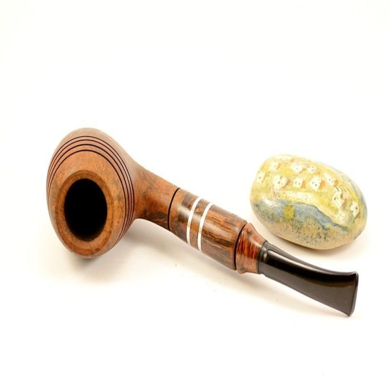 Hygrocool Smoking Pipe Greek Briar 9mm Filter Model 603C