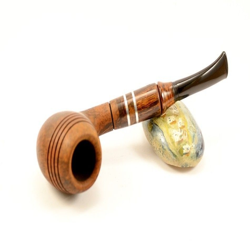 Hygrocool Smoking Pipe Greek Briar 9mm Filter Model 603C