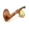 Hygrocool Smoking Pipe Greek Briar 9mm Filter Model 603C