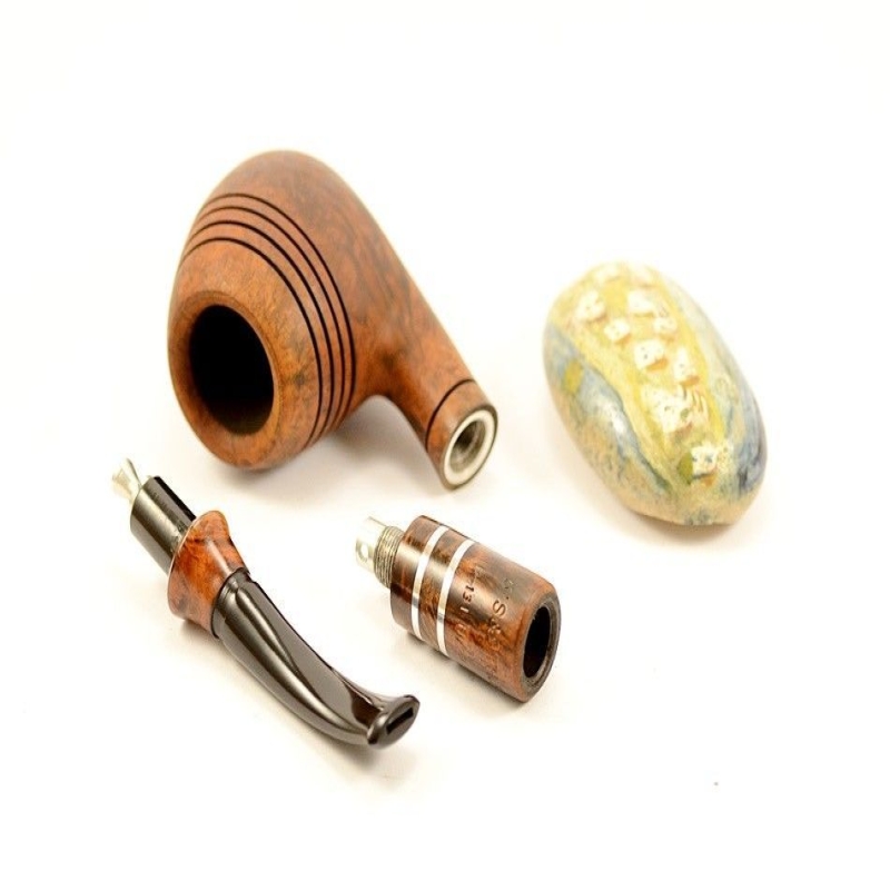 Hygrocool Smoking Pipe Greek Briar 9mm Filter Model 603C