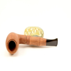 Hygrocool Smoking Pipe Greek Briar 9mm Filter Model 617A