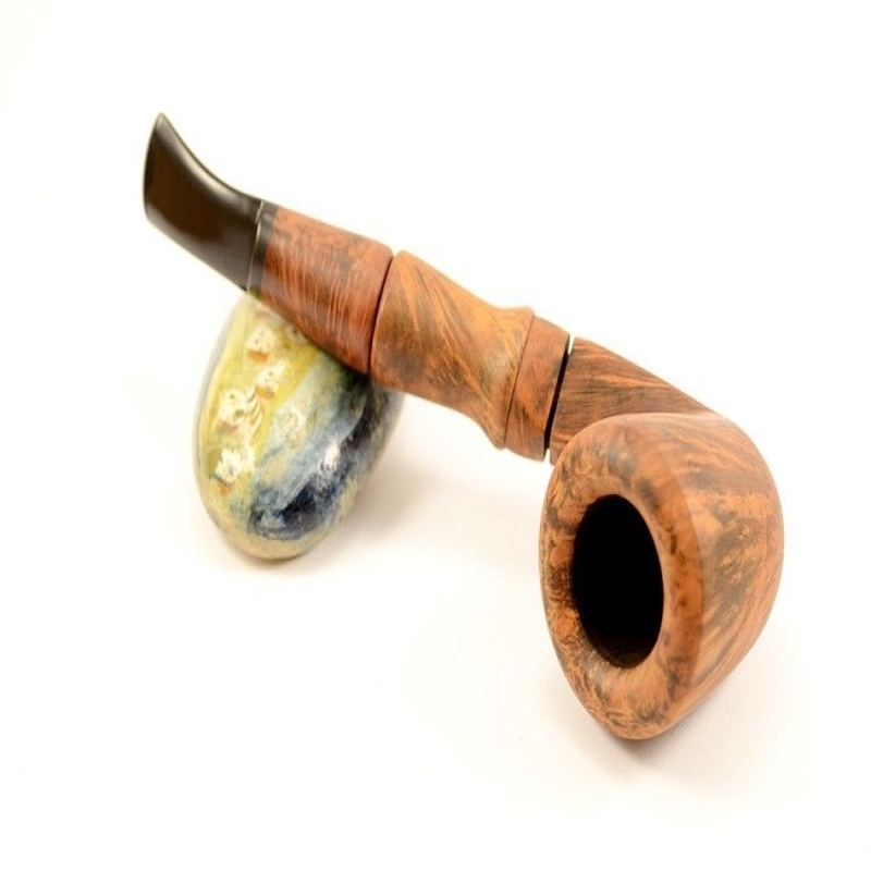 Hygrocool Smoking Pipe Greek Briar 9mm Filter Model 618B