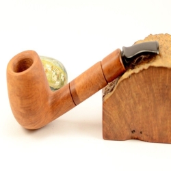 Hygrocool Smoking Pipe Greek Briar 9mm Filter Model 619A