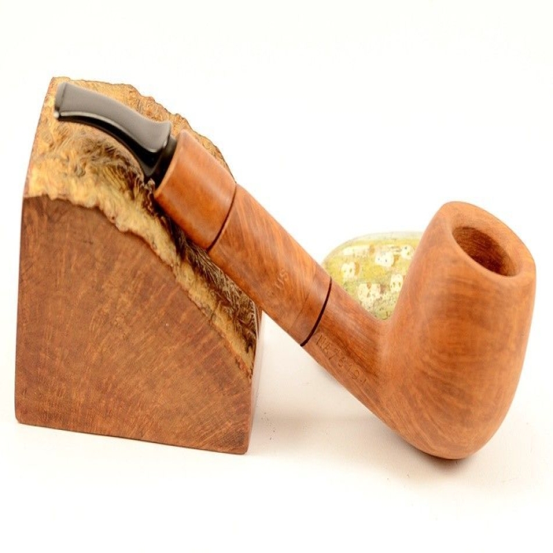 Hygrocool Smoking Pipe Greek Briar 9mm Filter Model 619A