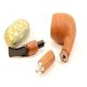 Hygrocool Smoking Pipe Greek Briar 9mm Filter Model 619A