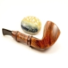 Hygrocool Calabash Smoking Pipe Greek Briar 9mm Filter Model 916D