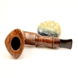 Hygrocool Calabash Smoking Pipe Greek Briar 9mm Filter Model 916D