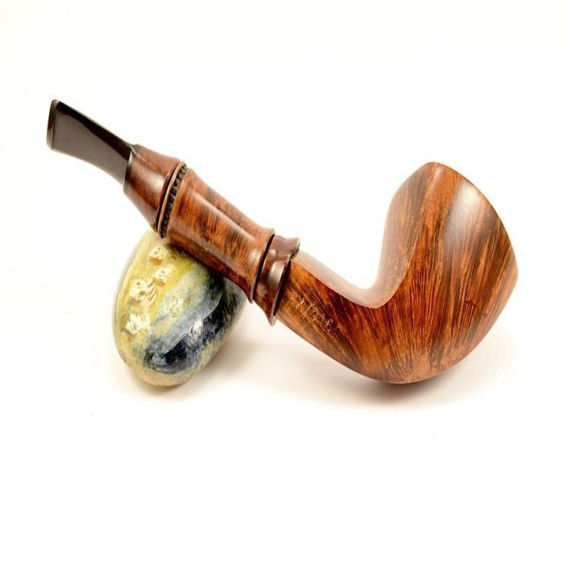 Hygrocool Calabash Smoking Pipe Greek Briar 9mm Filter Model 916D