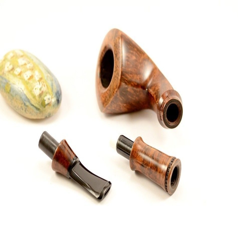 Hygrocool Calabash Smoking Pipe Greek Briar 9mm Filter Model 916D