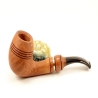 Hygrocool Calabash Smoking Pipe Greek Briar 9mm Filter Model 934A