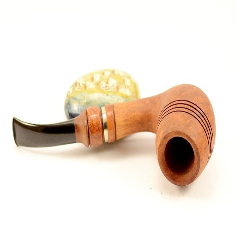 Hygrocool Calabash Smoking Pipe Greek Briar 9mm Filter Model 934A