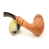 Hygrocool Calabash Smoking Pipe Greek Briar 9mm Filter Model 934A