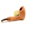 Hygrocool Pickaxe Smoking Pipe Greek Briar 9mm Filter Model 615A