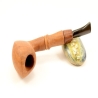 Hygrocool Pickaxe Smoking Pipe Greek Briar 9mm Filter Model 615A