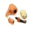 Hygrocool Pickaxe Smoking Pipe Greek Briar 9mm Filter Model 615A