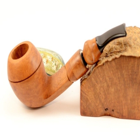 Hygrocool Bulldog Smoking Pipe Greek Briar 9mm Filter Model 903A