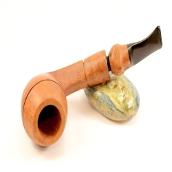 Hygrocool Bulldog Smoking Pipe Greek Briar 9mm Filter Model 903A
