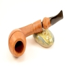 Hygrocool Bulldog Smoking Pipe Greek Briar 9mm Filter Model 903A