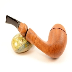 Hygrocool Bulldog Smoking Pipe Greek Briar 9mm Filter Model 903A