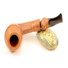 Hygrocool Bulldog Smoking Pipe Greek Briar 9mm Filter Model 903A