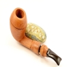 Hygrocool Bulldog Smoking Pipe Greek Briar 9mm Filter Model 903A