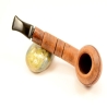 Hygrocool Rhodesian Smoking Pipe Greek Briar 9mm Filter Model 902B