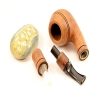Hygrocool Rhodesian Smoking Pipe Greek Briar 9mm Filter Model 902B
