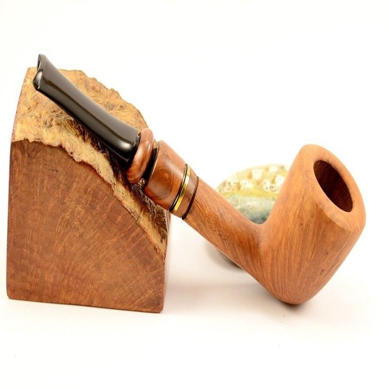 Hygrocool Poker Smoking Pipe Greek Briar 9mm Filter Model 936B