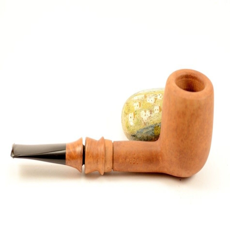 Hygrocool Poker Smoking Pipe Greek Briar 9mm Filter Model 939A