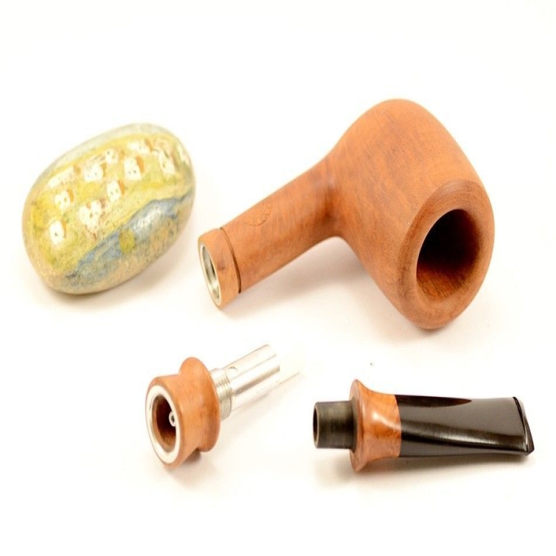 Hygrocool Poker Smoking Pipe Greek Briar 9mm Filter Model 939A