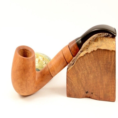 Hygrocool Smoking Pipe Greek Briar 9mm Filter Model 624A