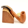 Hygrocool Smoking Pipe Greek Briar 9mm Filter Model 624A