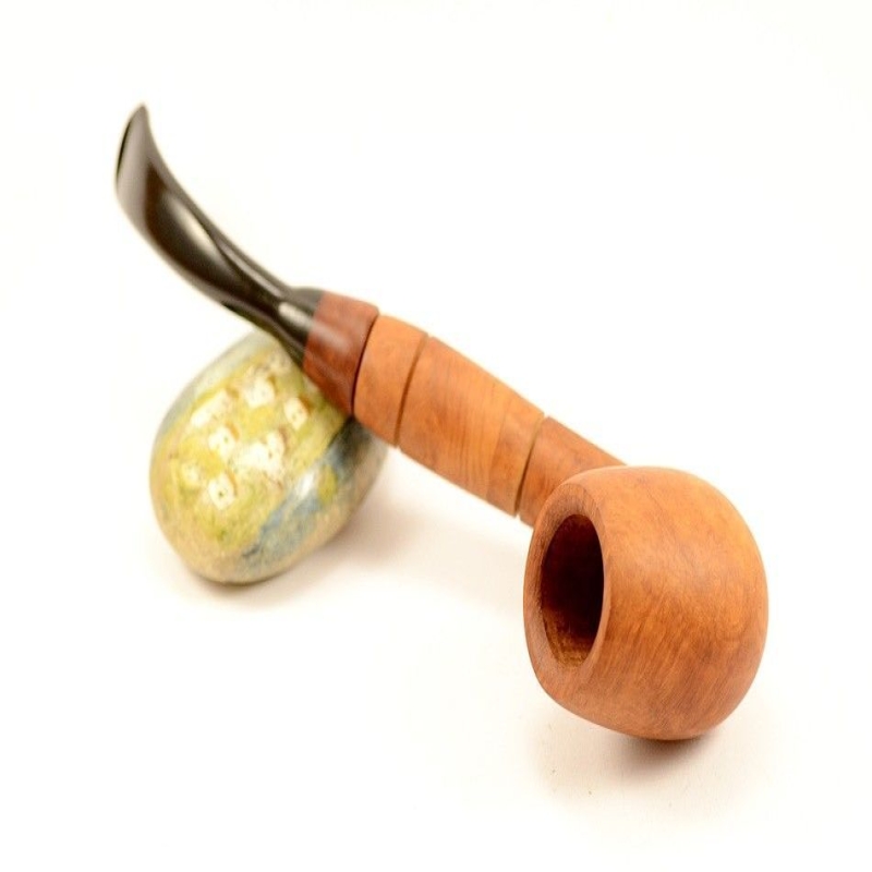 Hygrocool Smoking Pipe Greek Briar 9mm Filter Model 624A