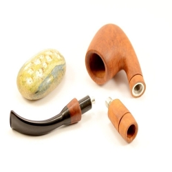 Hygrocool Smoking Pipe Greek Briar 9mm Filter Model 624A