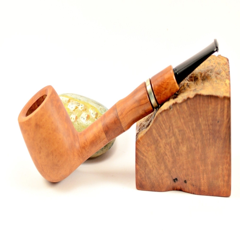 Hygrocool Smoking Pipe Greek Briar 9mm Filter Model 632A
