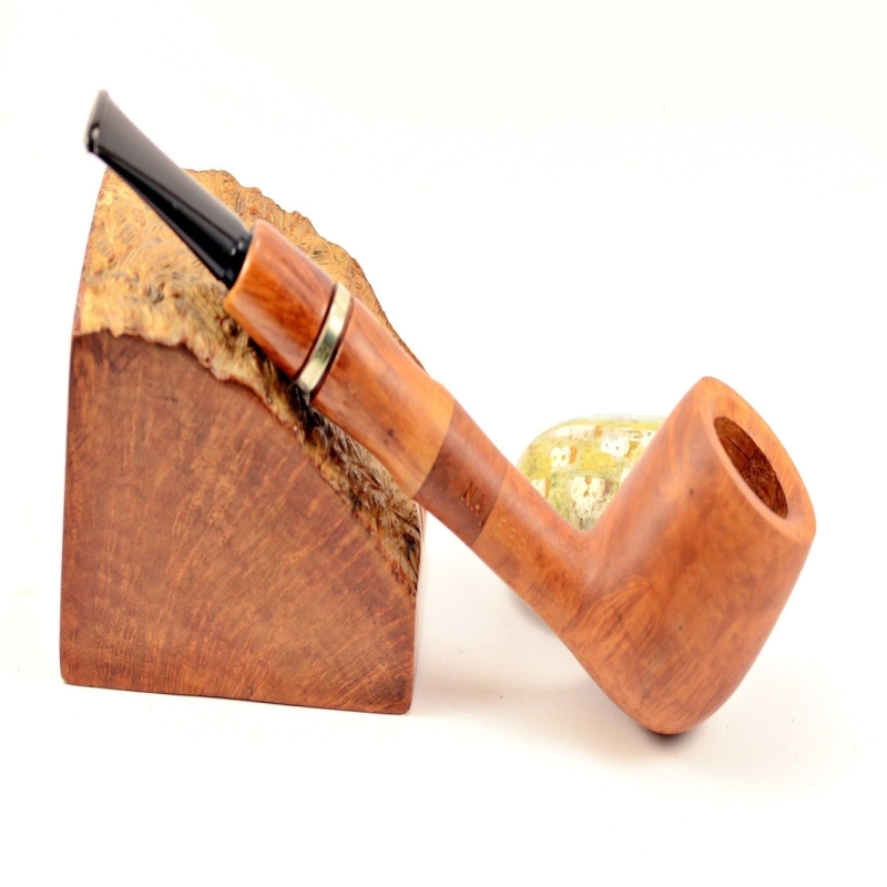 Hygrocool Smoking Pipe Greek Briar 9mm Filter Model 632A